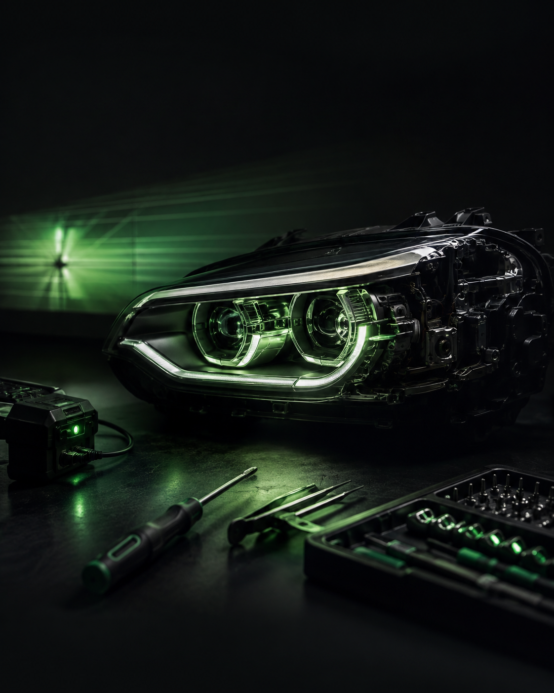 Irish Headlight Repair specialist workshop in Dublin