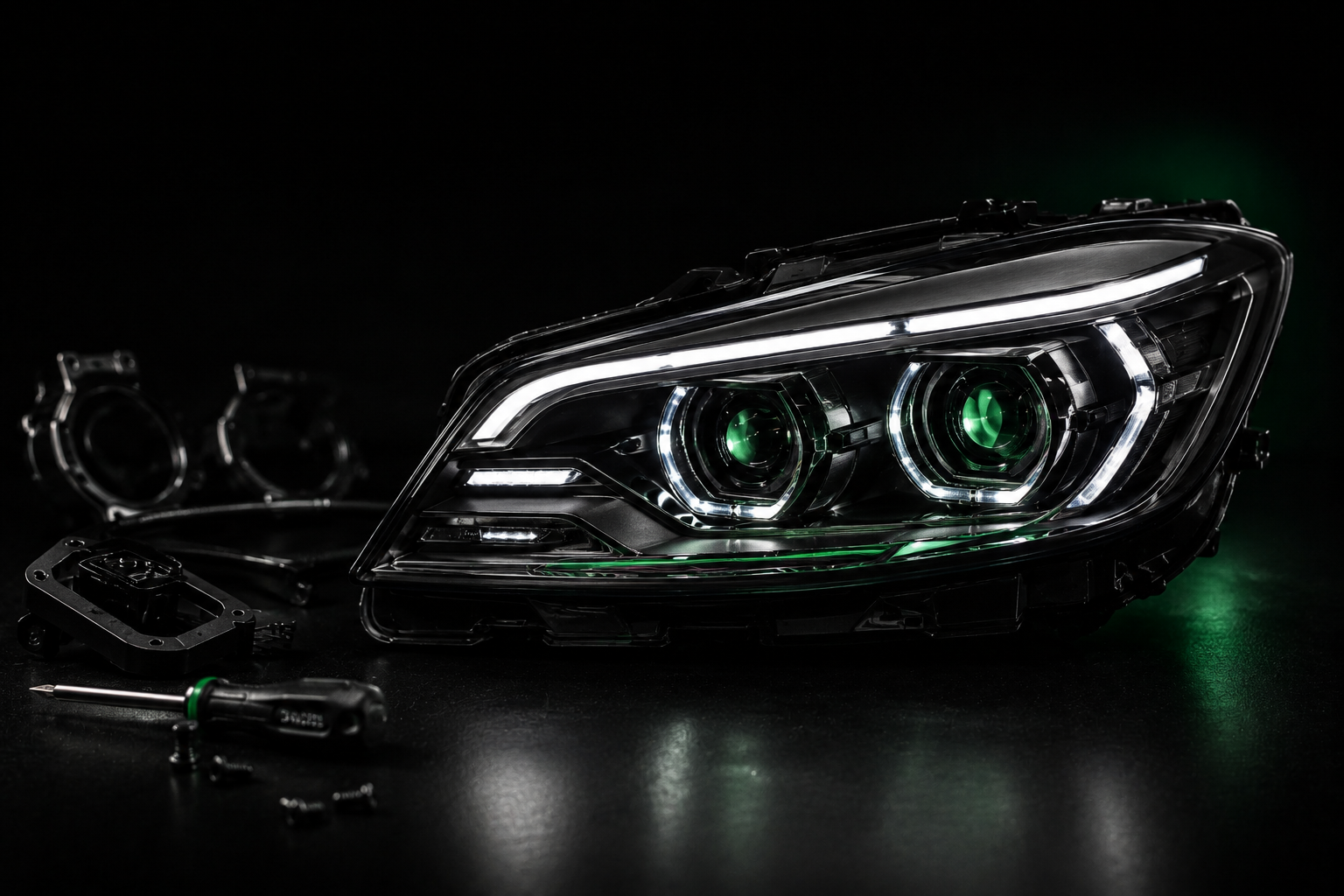 Custom Headlight Modifications in Dublin