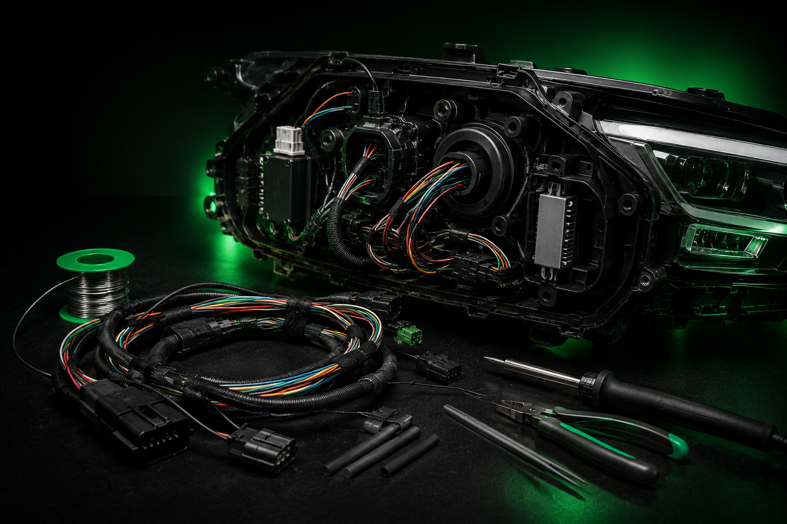 Internal Headlight Wiring Repairs