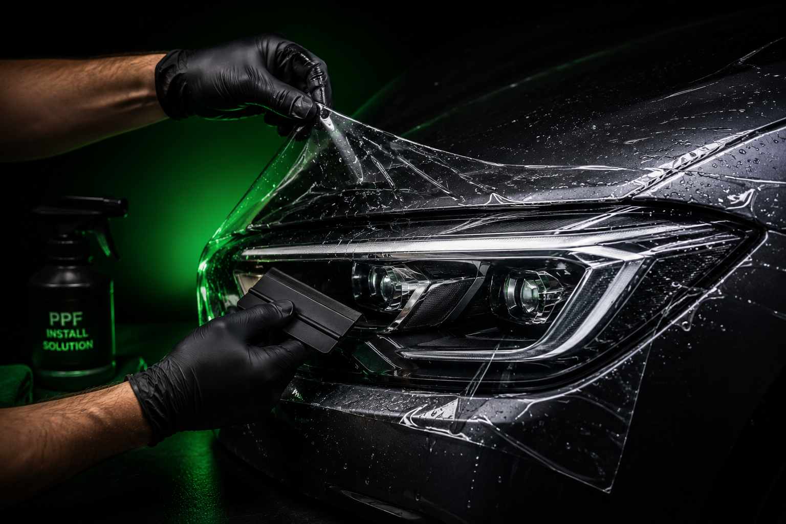PPF Protective Film Application for Headlights Dublin